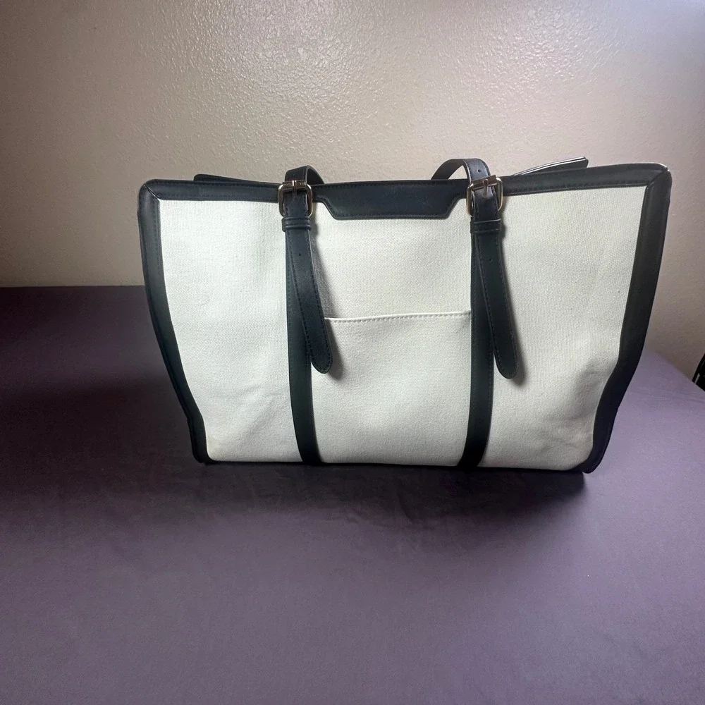 LOVEVOOK Laptop Bag for Women 15.6‎ inch Lightweight Canvas Laptop Tote, Large